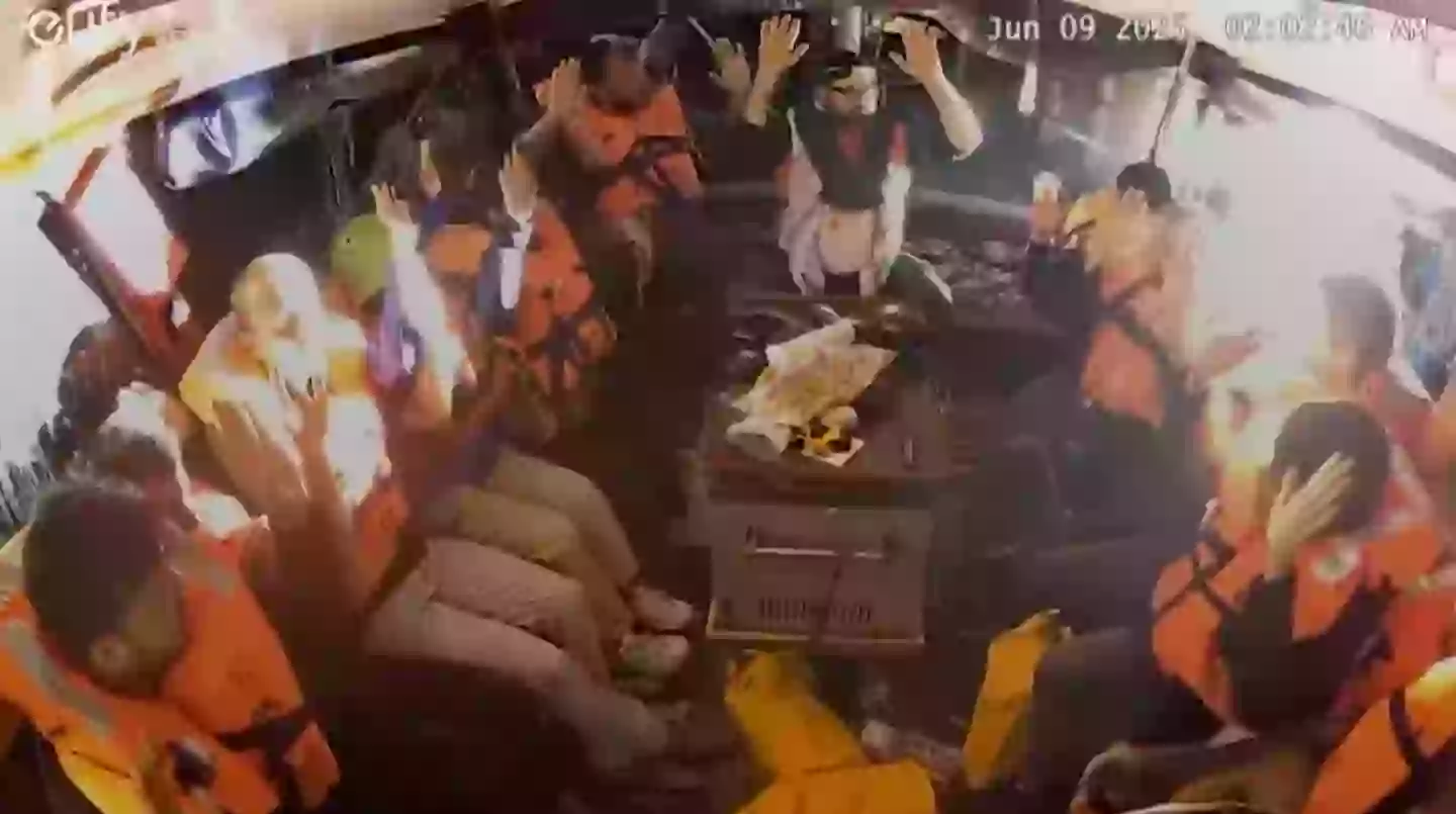 The crew were transported to a port in Israel (FFC)