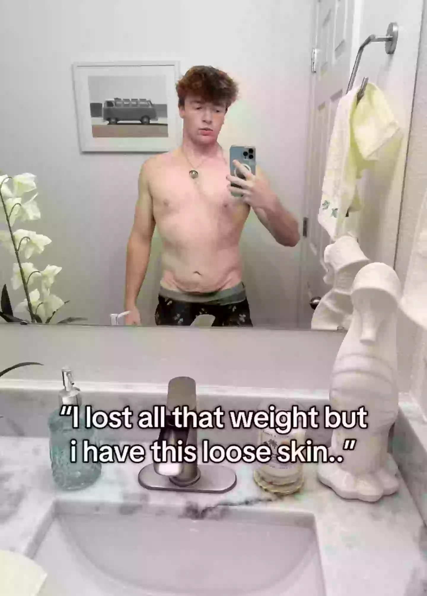 He was left with 'one big problem' (Instagram/@trevorlarcom)