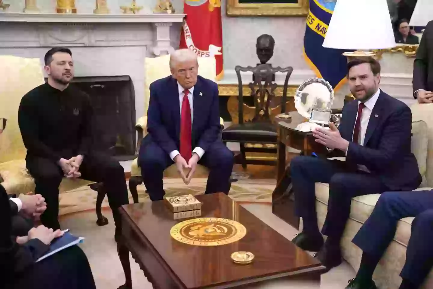 One Twitter user called it 'embarrassing' (Andrew Harnik/Getty Images)