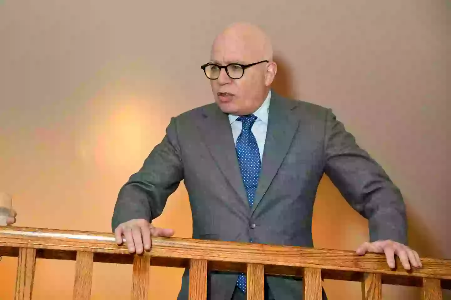 Author Michael Wolff claims he was the one who received Jeffrey Epstein's final message (Jared Siskin/Patrick McMullan via Getty Images)