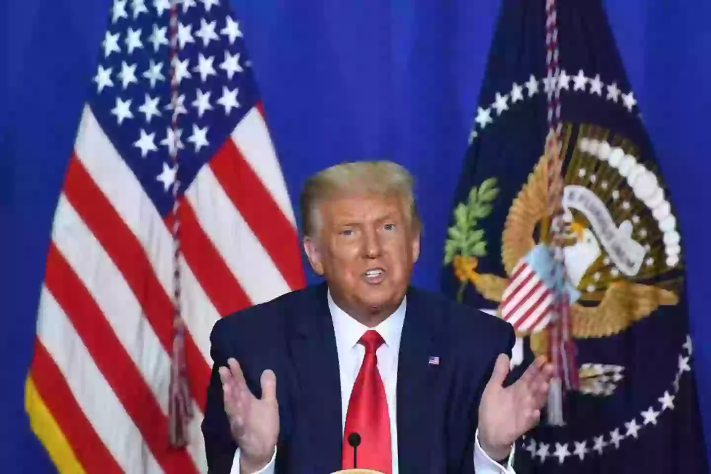 President Donald Trump has fumed at George Clooney following his interview with 60 Minutes (MANDEL NGAN/AFP via Getty Images)