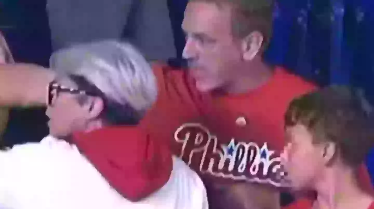 The incident quickly went viral (NBC Sports)