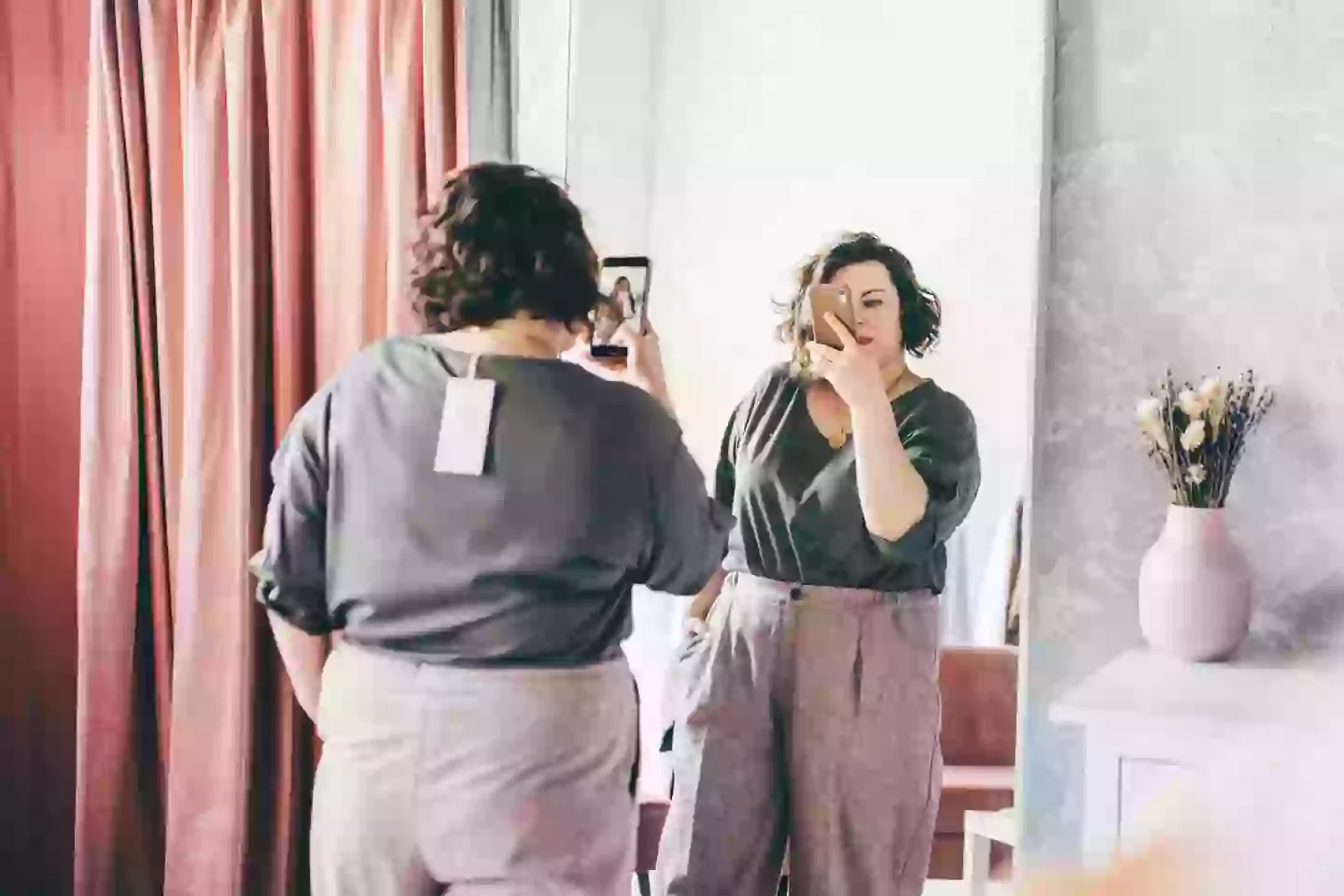 A plus-sized person may have to try on both XXL and 2XL to understand which fits better (Getty stock)