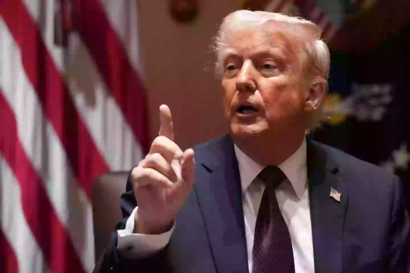 The POTUS has pressed ahead with his tariffs (Win McNamee/Getty Images)