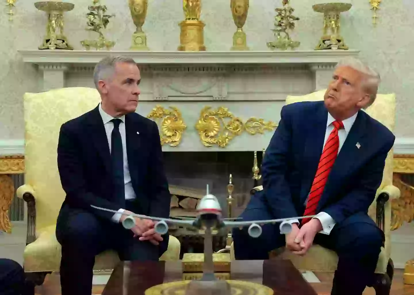 Canadian Prime Minister Mark Carney met with Donald Trump in the Oval Office earlier this week (Anna Moneymaker/Getty Images)
