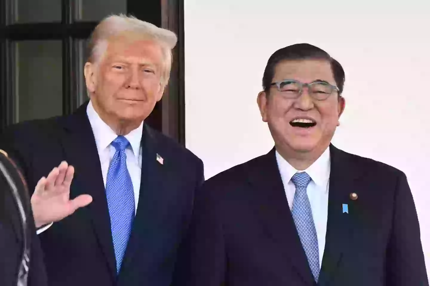 Japanese Prime Minister Shigeru Ishiba visited the White House yesterday (MANDEL NGAN/AFP via Getty Images)