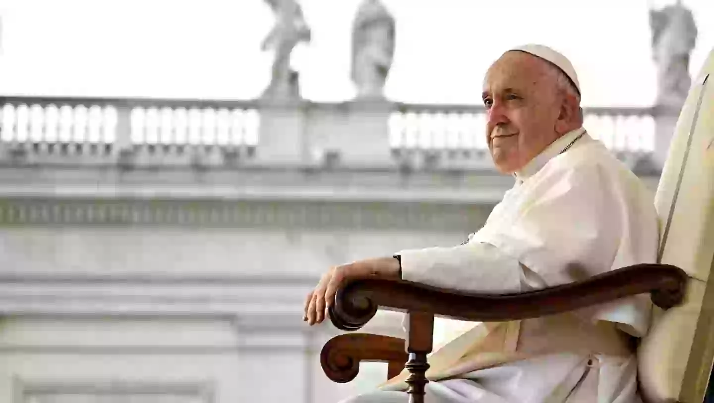 The process of electing a new Pope is set to begin this week (Vatican Media via Vatican Pool/Getty Images)