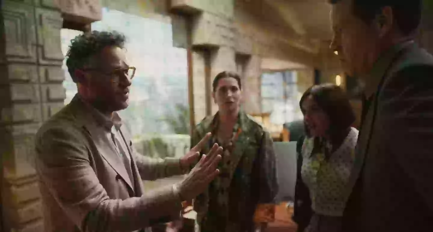 Seth Rogen stars as film boss Matt Remick in The Studio (Apple TV+)