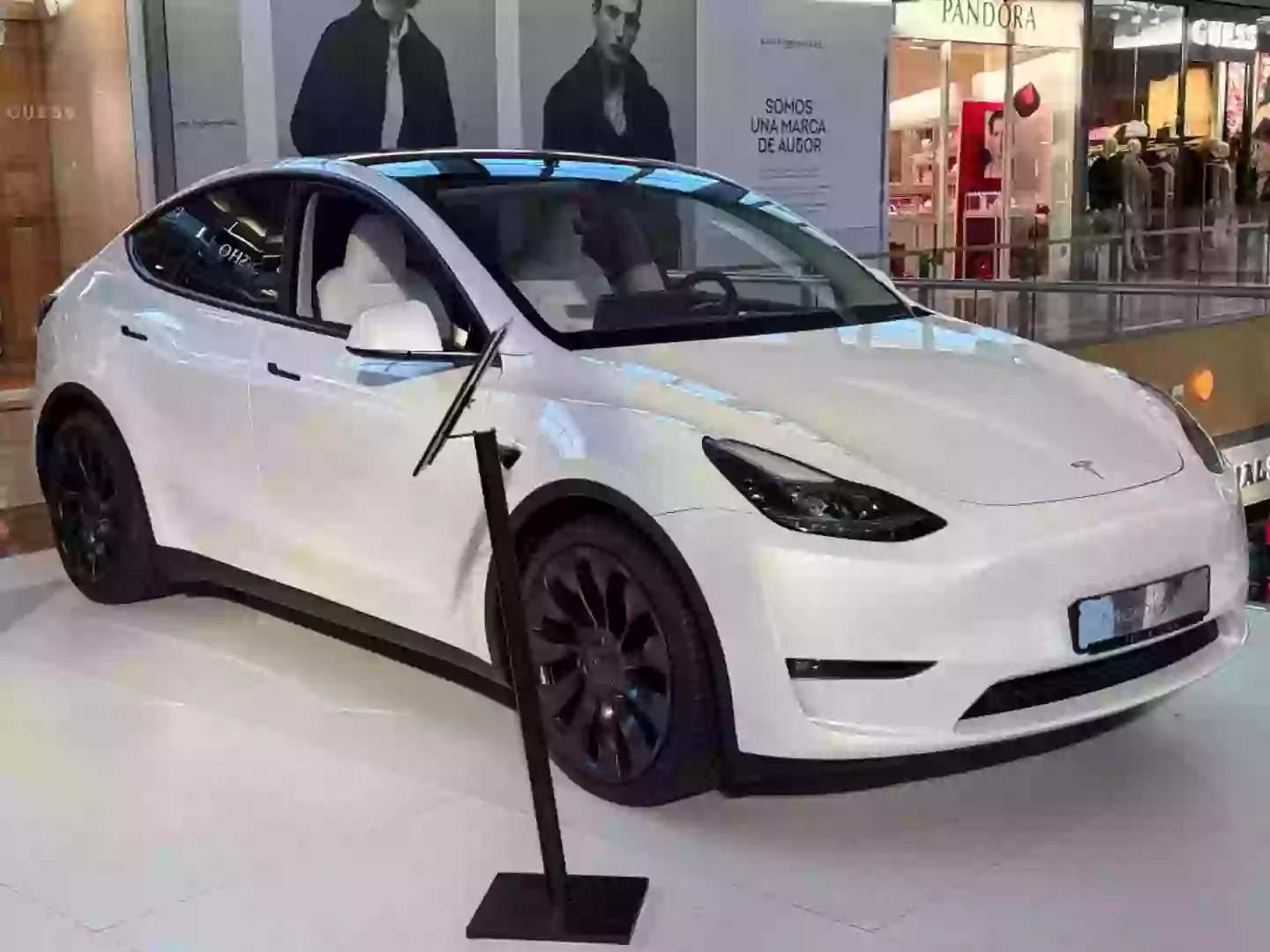 The man had problems with his Model Y vehicle within 24 hours of buying it (Nano Calvo/VW Pics/Universal Images Group via Getty Images)