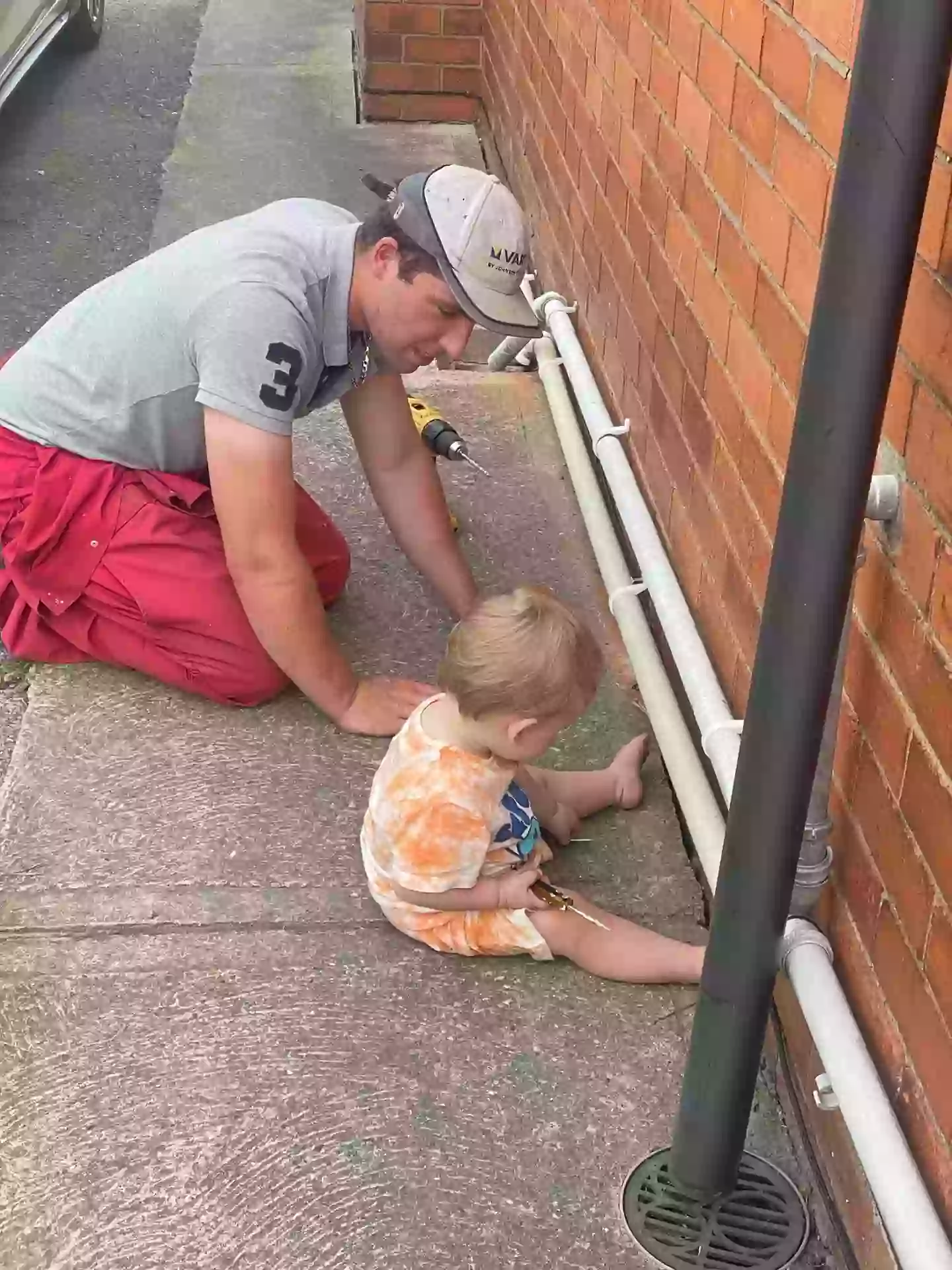 Michael, pictured with his young son Jacob, was just 29 years old when he passed away (SWNS)