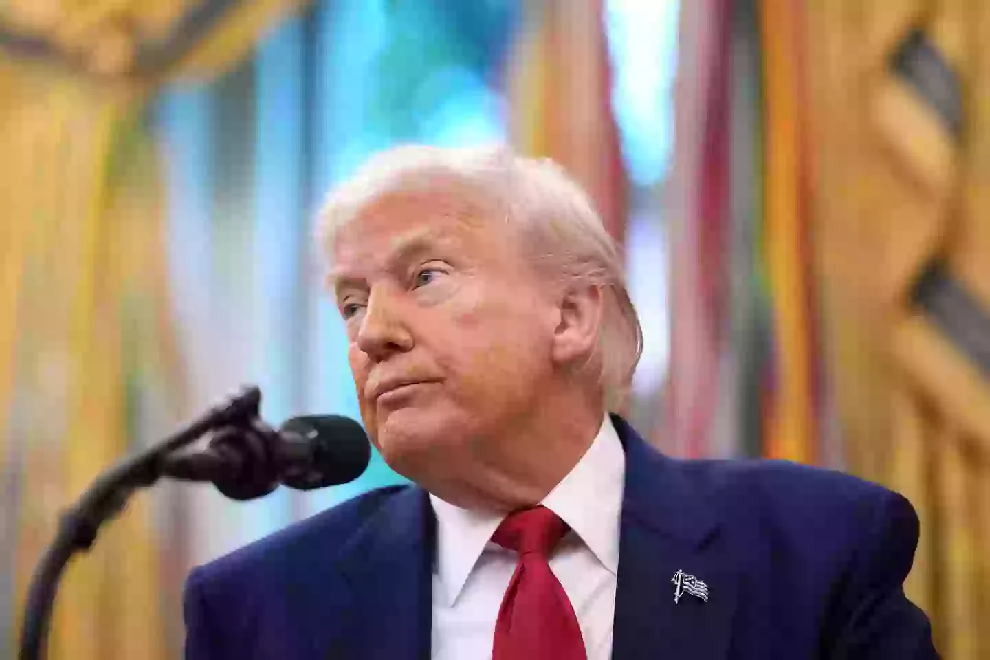 Trump was asked whether he'd pardon Diddy (Prince Williams/WireImage)