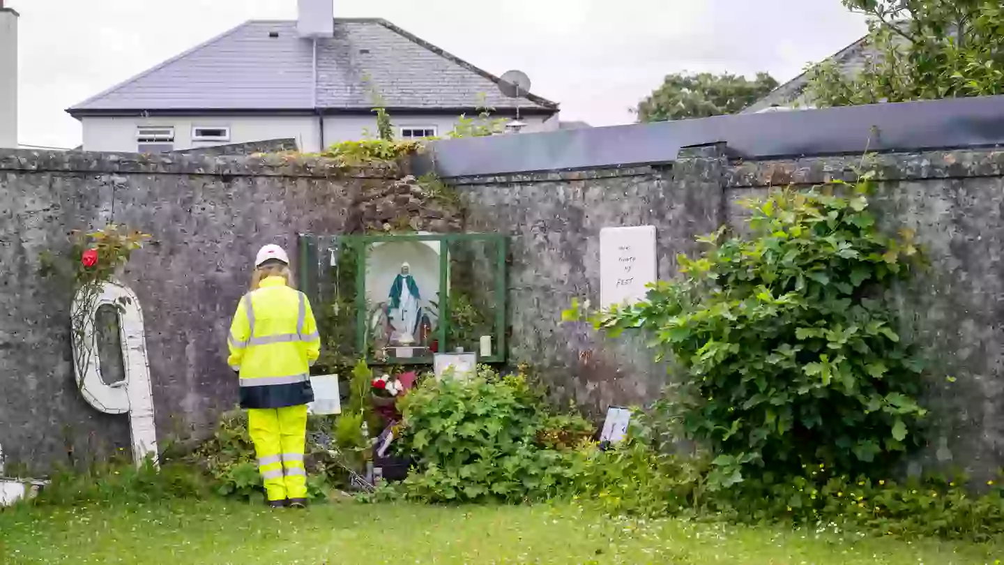 Forensic team digs for remains of nearly 800 babies at former ‘mother and baby home’