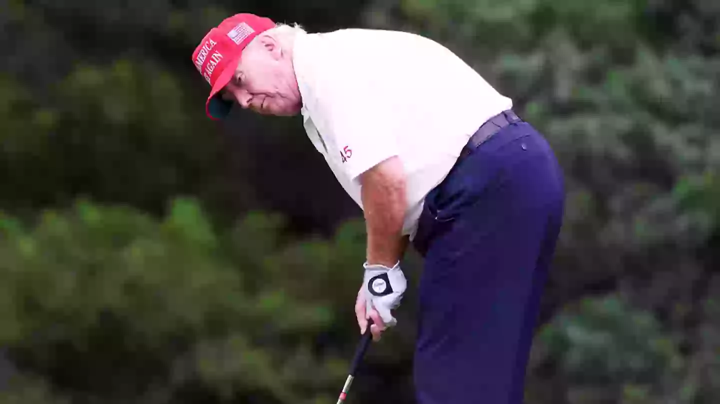 Reason why Donald Trump's 13 rounds of golf this year cost US taxpayers jaw-dropping amount of money