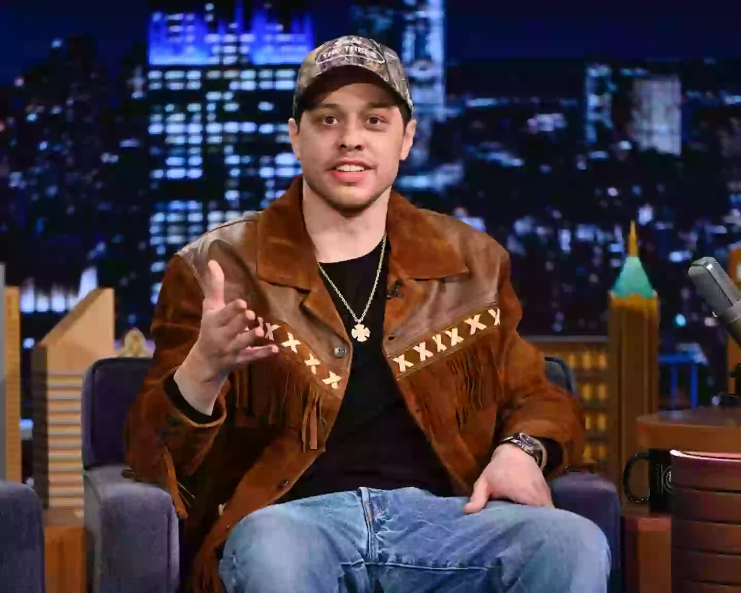 Davidson took issue with how he is perceived on the internet (Todd Owyoung/NBC via Getty Images)