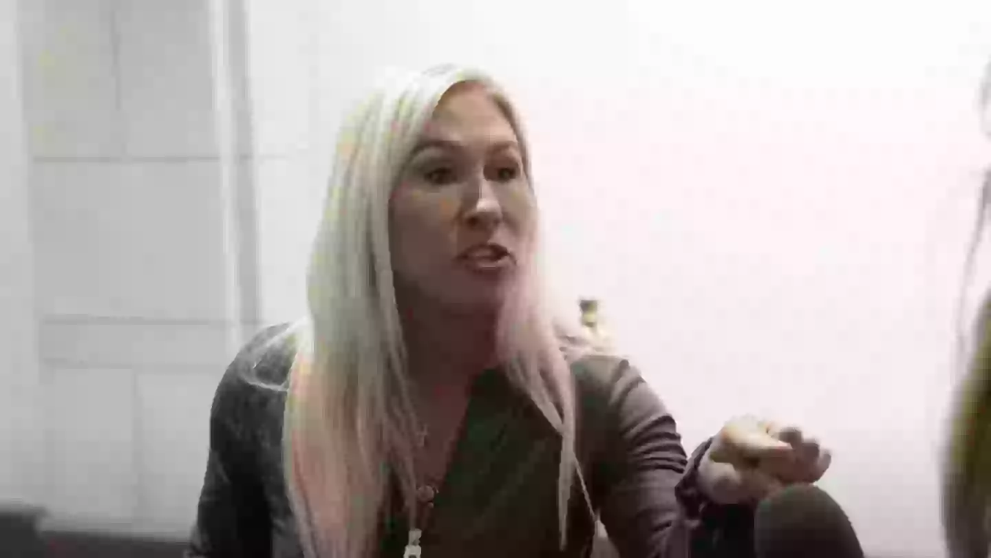 Marjorie Taylor Greene tells reporter to 'go back to your country' in wild interview footage