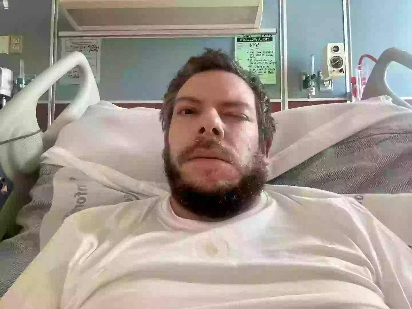 Ian hopes to be reunited with his family at home before the birth of his second child (Kennedy News)