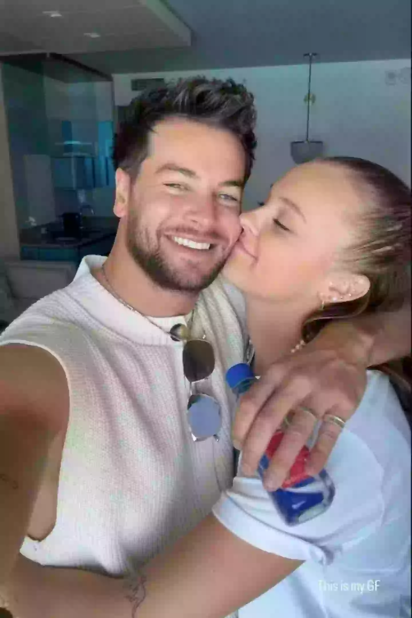 Siwa has offered an update on what the pair's wedding could look like (chrishughesofficial/Instagram)