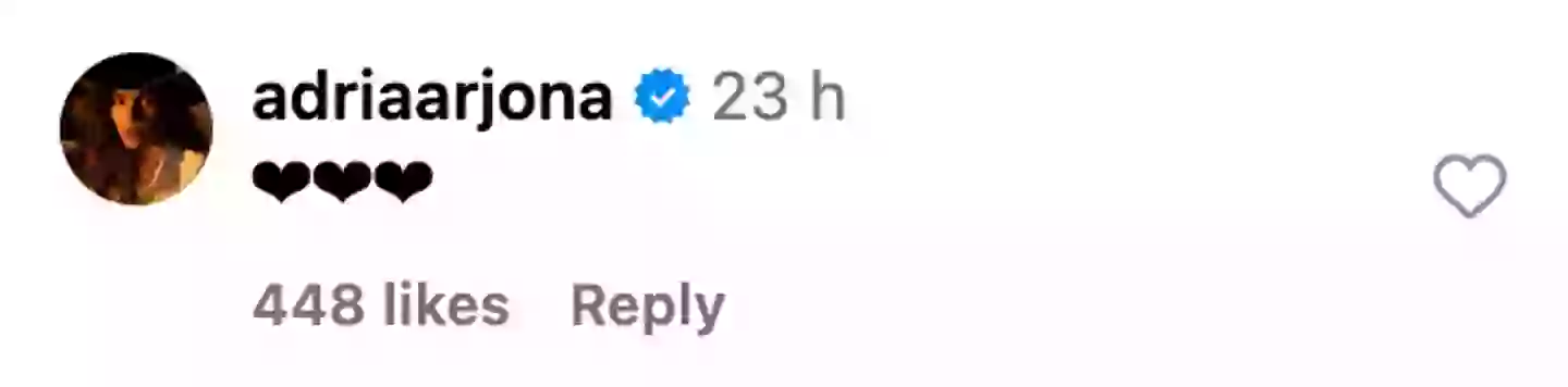 Momoa's girlfriend responded to his post debuting his beard-less look (Instagram)