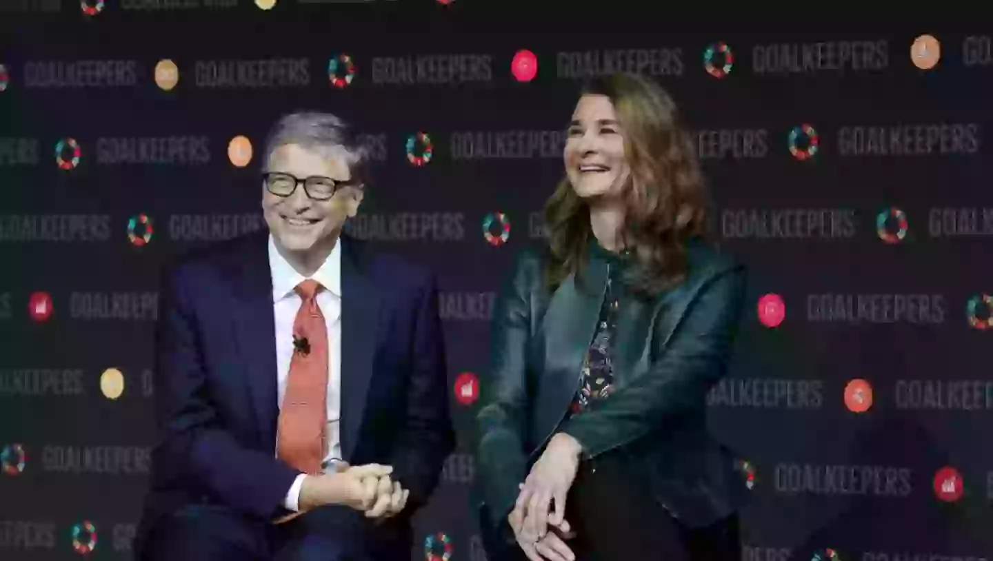 Bill Gates and Melinda French Gates share three children together (LUDOVIC MARIN/AFP via Getty Images)
