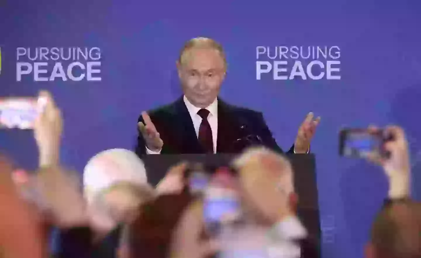 Putin issued a chilling warning (Contributor/Getty Images)