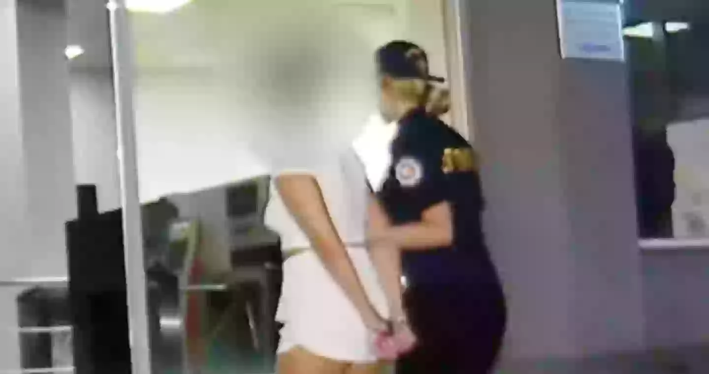 Culley, who reportedly claims to be pregnant, was taken into custody by police in Georgia (Georgia Police)