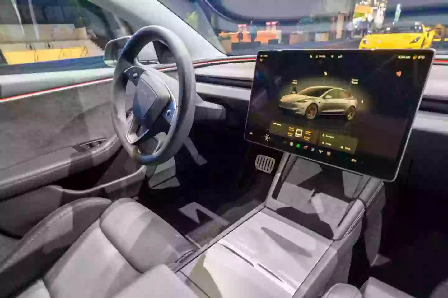 Zhang's family was driving a Tesla Model 3 at the time of the crash (Sjoerd van der Wal/Getty Images)