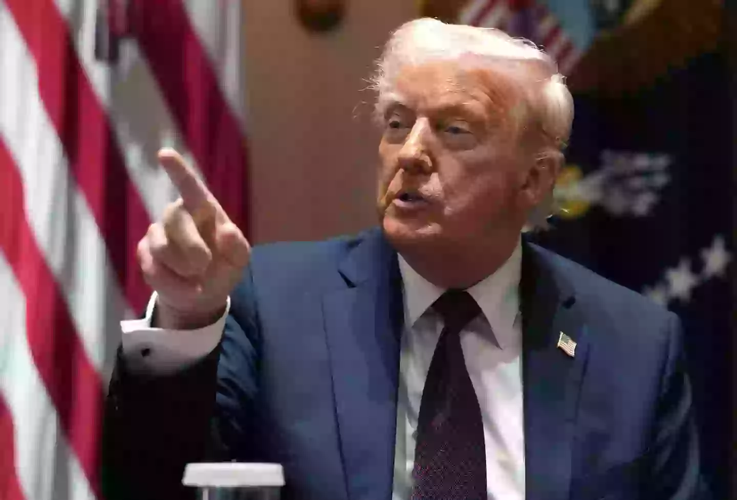 Donald Trump has responded to the accidental leak (Win McNamee/Getty Images)