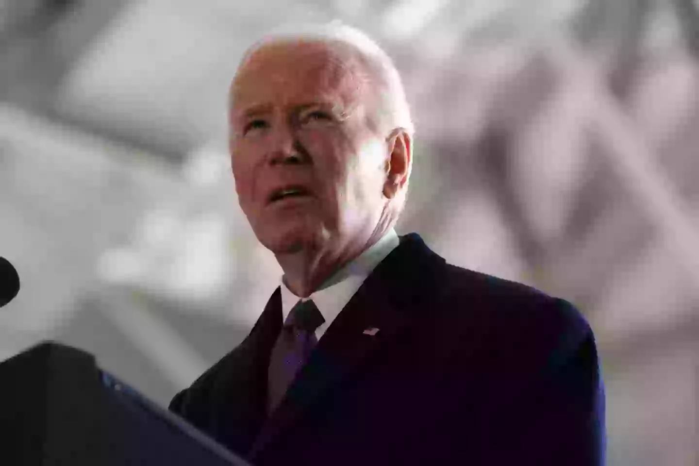 Joe Biden had removed Donald Trump from the right too (Samuel Corum/Getty Images)