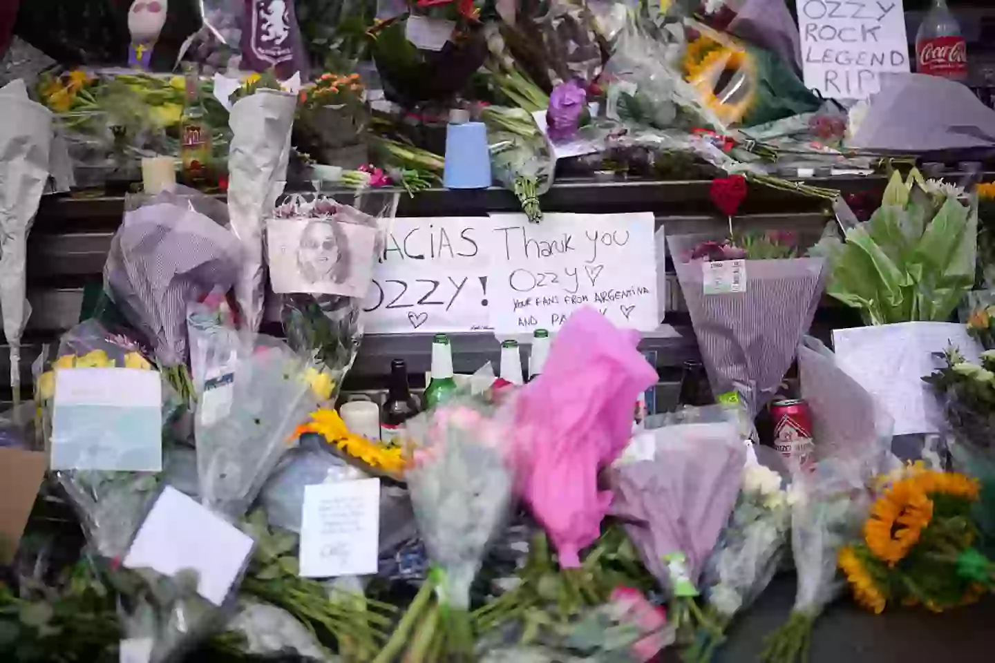 Ozzy's Osbourne's funeral is taking place on Wednesday (Christopher Furlong/Getty Images)