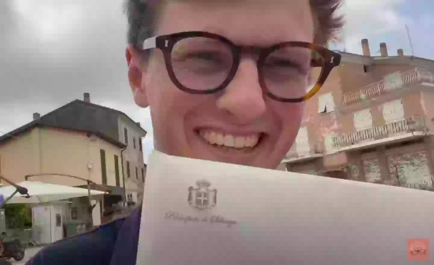 The YouTuber ended up getting a signed death certificate (Max Fosh/YouTube)