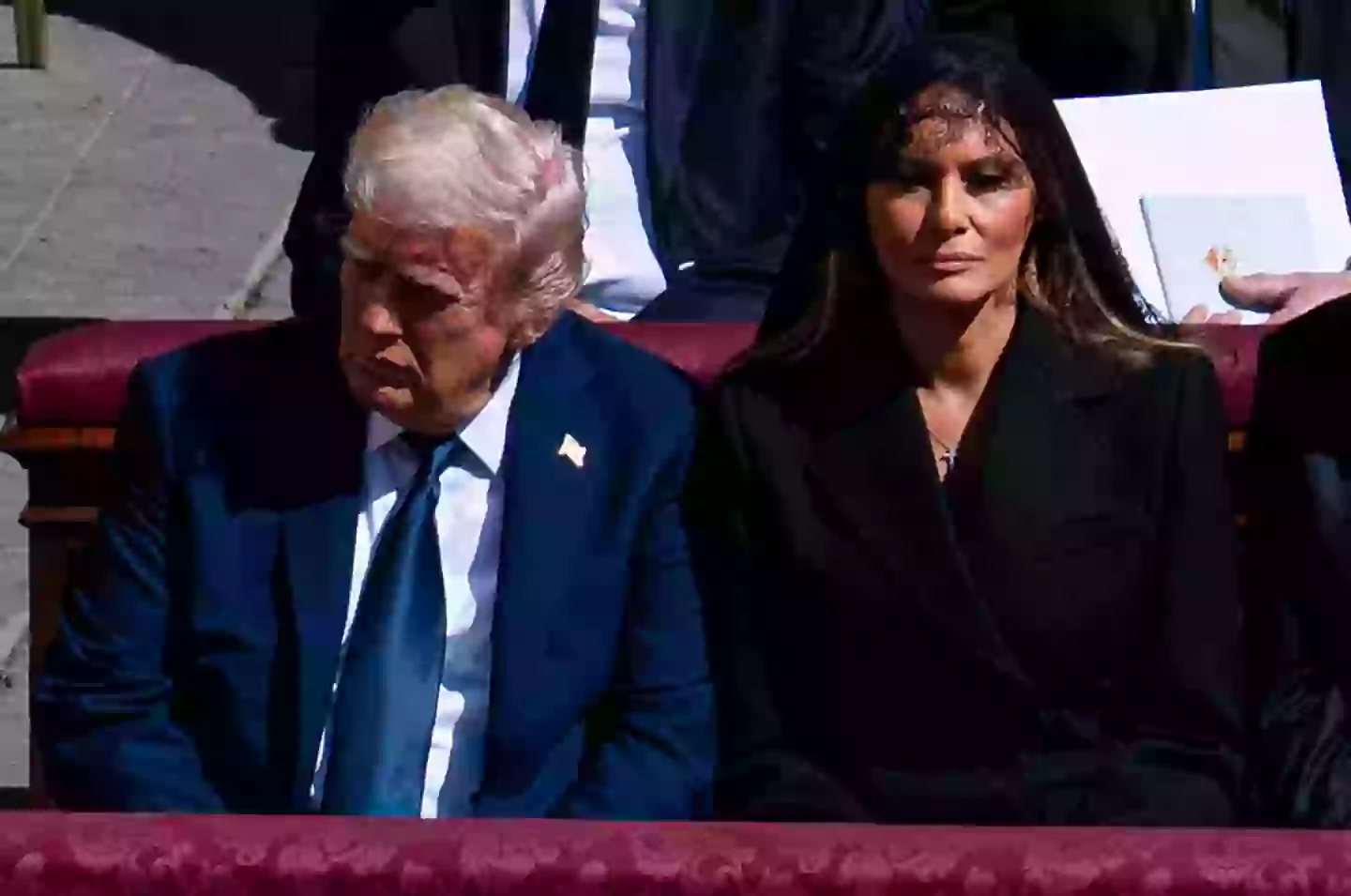 Apparently, Melania has a body double (Massimo Valicchia/NurPhoto via Getty Images)