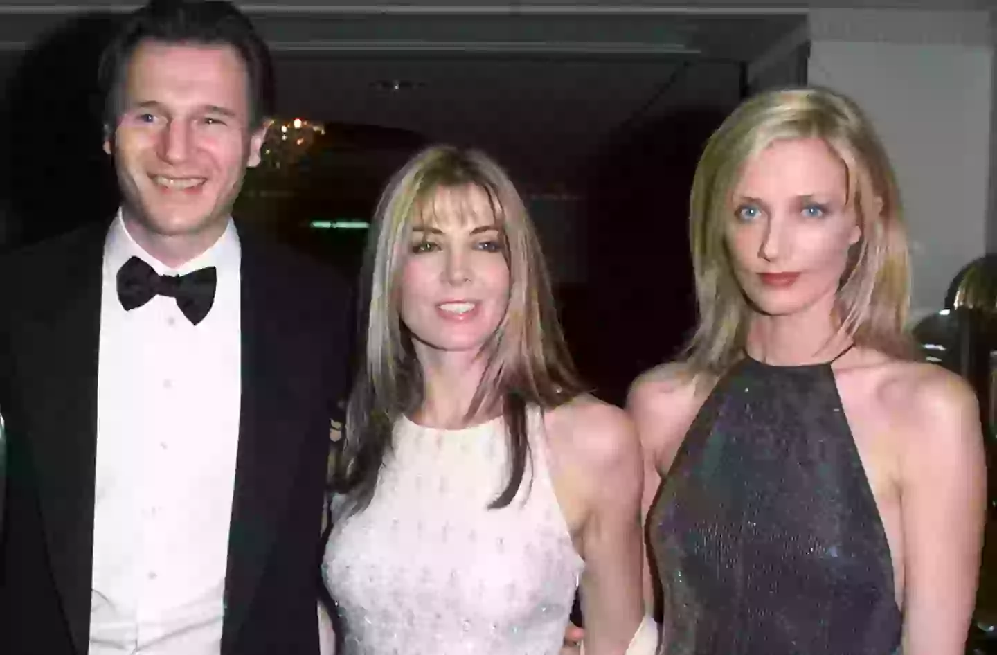 Liam Neeson and his then wife Natasha Richardson with her sister Joely Richardson (right) (Nick Elgar/Getty Images)