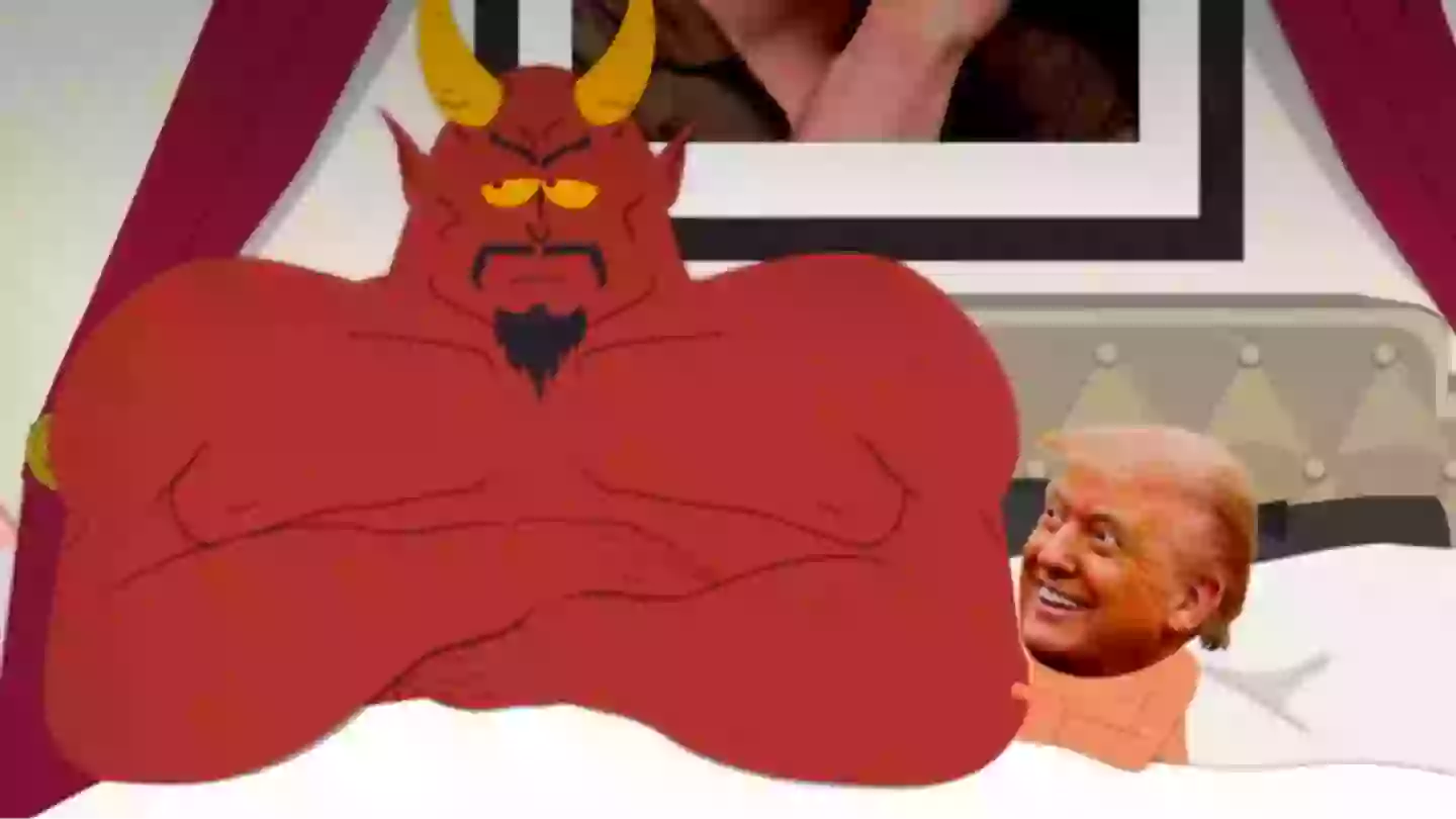 Donald Trump was depicted in a recent South Park episode (Comedy Central)