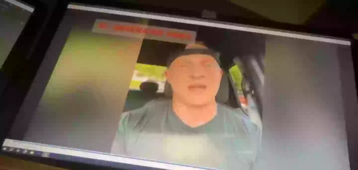 The video is thought to have been made with AI (ABC News).