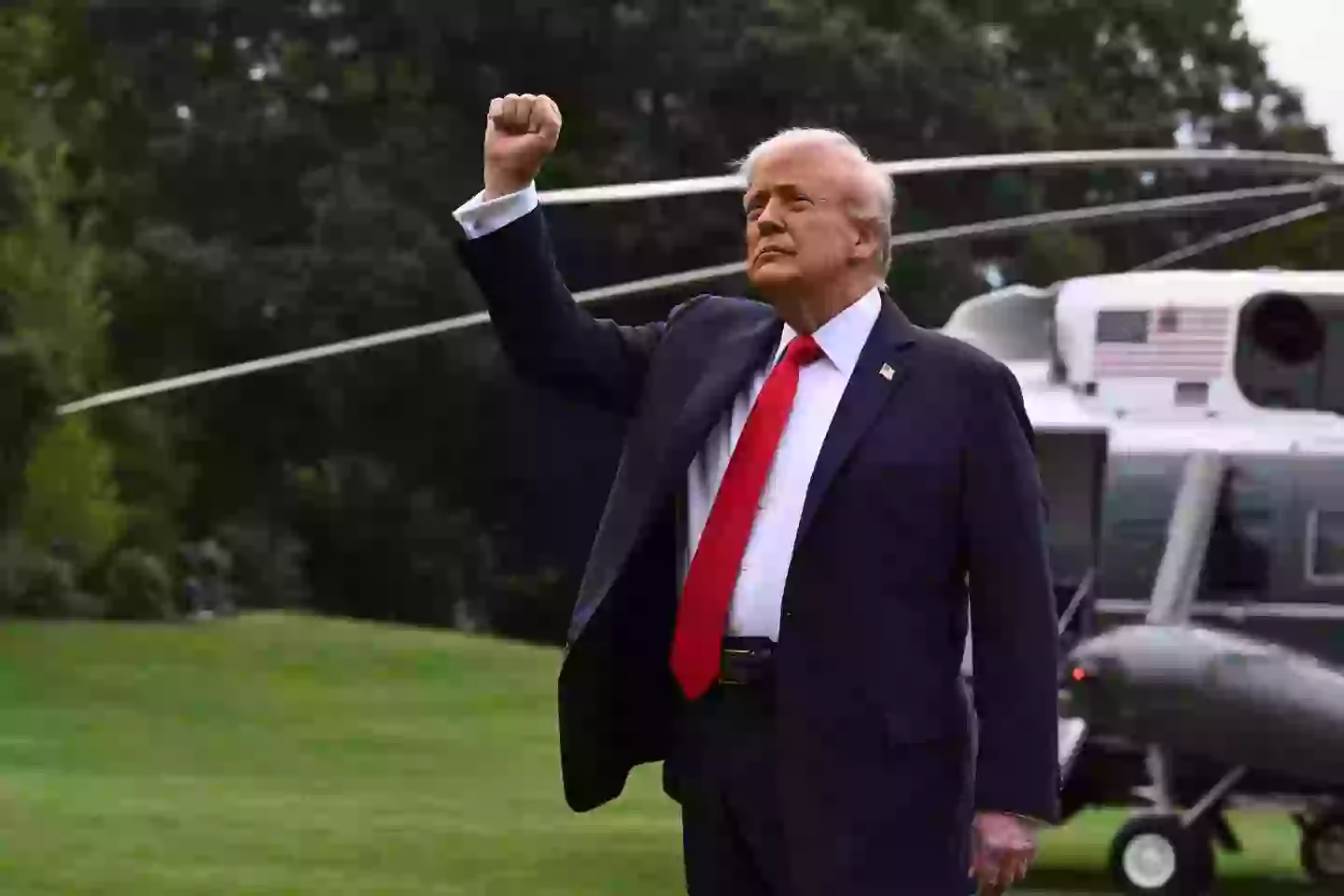 Donald Trump's AI image on his Truth Social Page has sparked concern