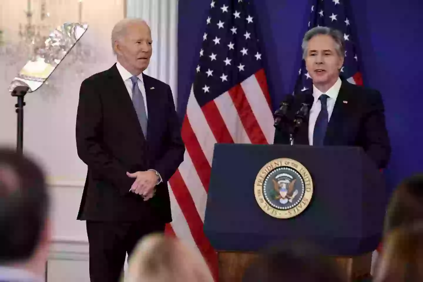 The list includes ex Secretary of State, Antony Blinken (Chip Somodevilla/Getty Images)