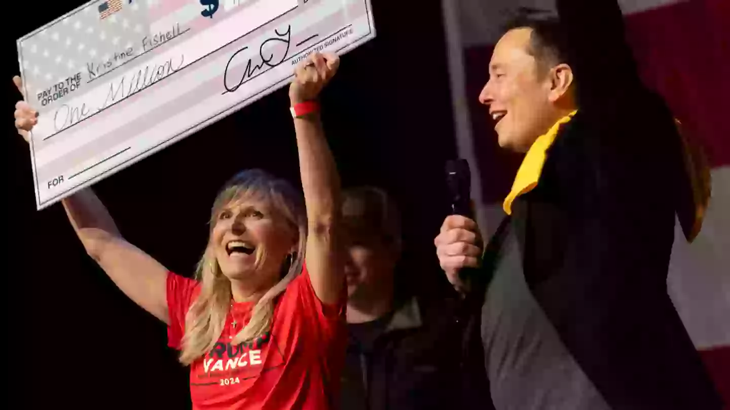 Court refuses to stop Elon Musk handing out $1,000,000 checks to Wisconsin voters