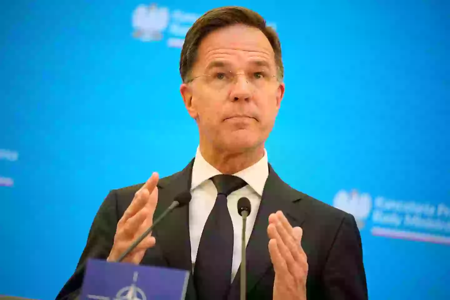 NATO Sec-Gen Mark Rutte mistakenly said the soldiers were dead (Jaap Arriens/NurPhoto via Getty Images)