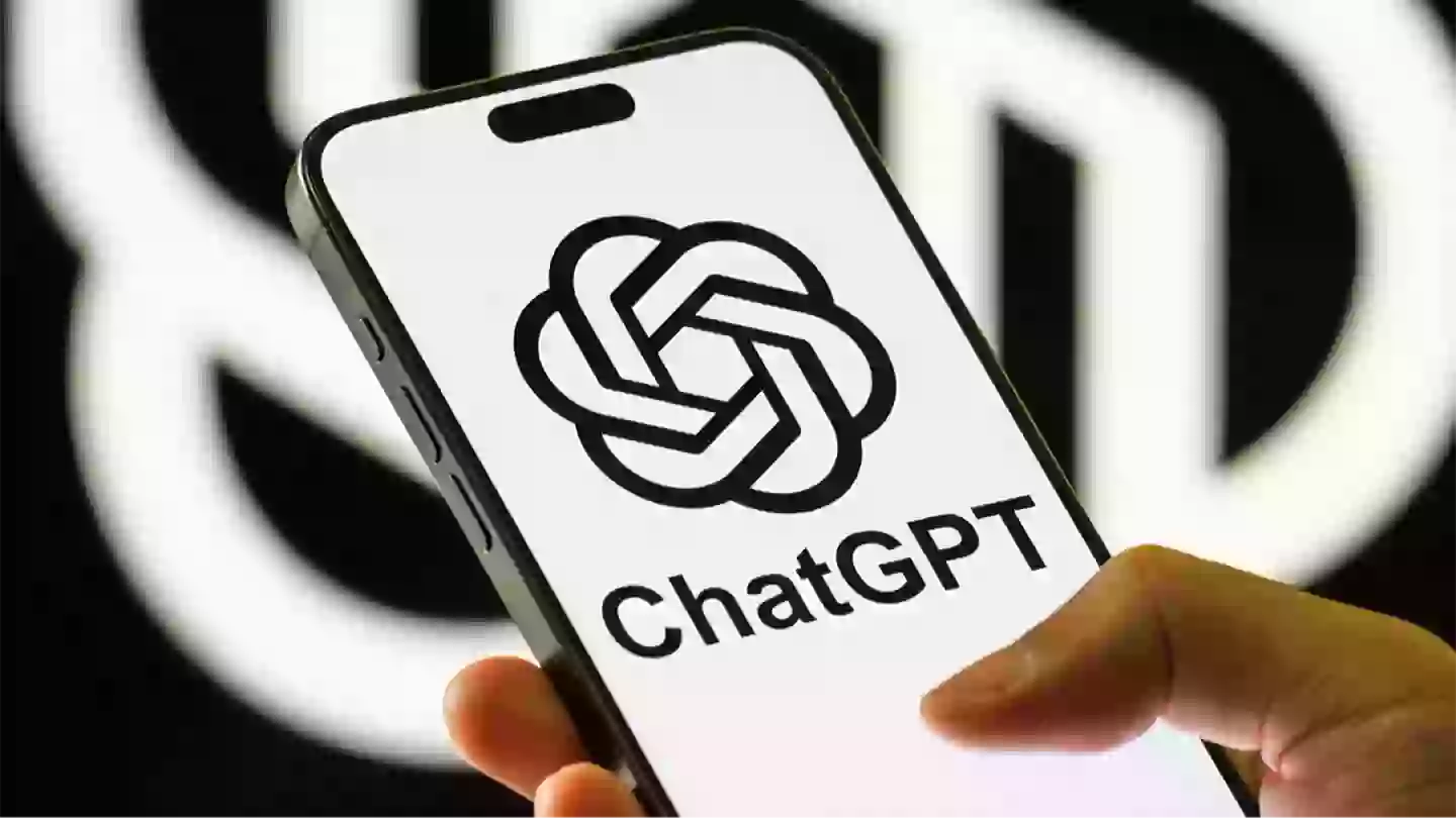 ChatGPT on a mobile phone