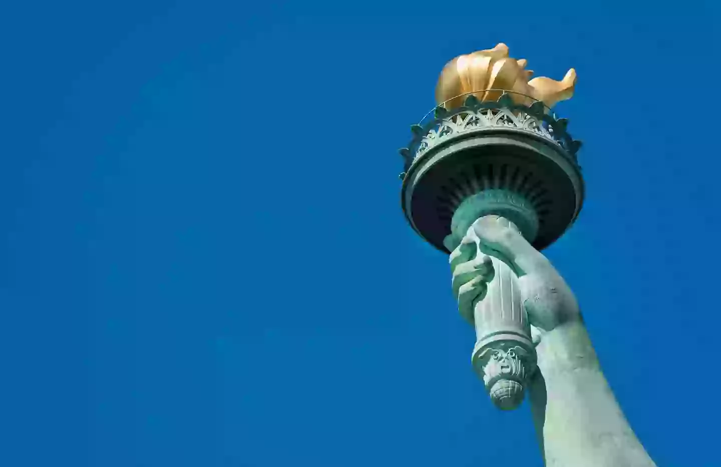 The balcony of the torch was once opened to the public (Getty Stock)