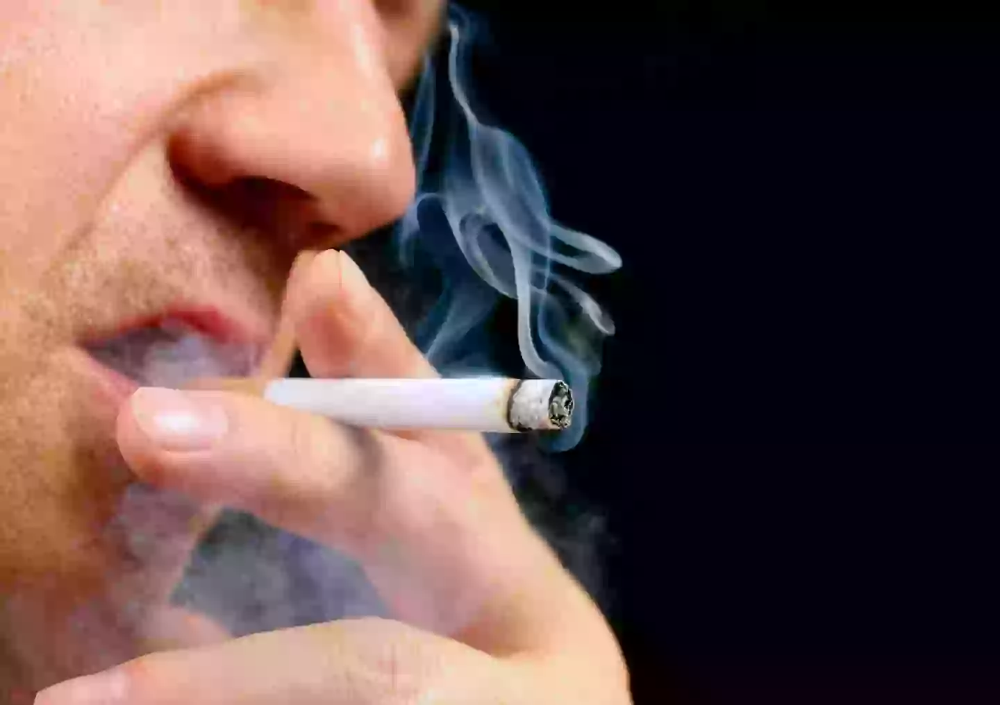 The pilot warned that the flight would divert if the people continued to smoke
