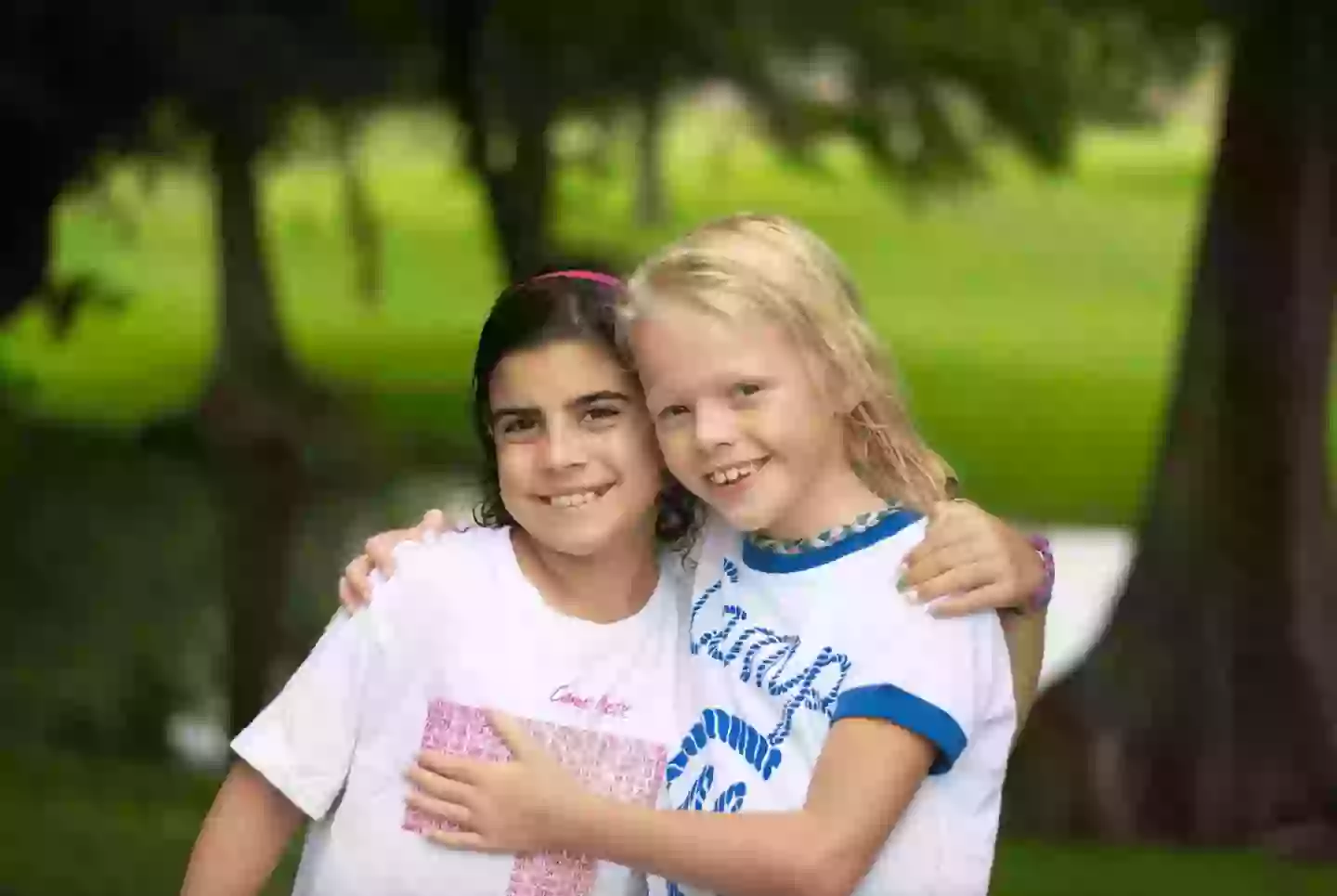 Lila Bonner (left) and Eloise Peck (right) were both tragically killed when flood waters swept through their summer camp (Family handout)