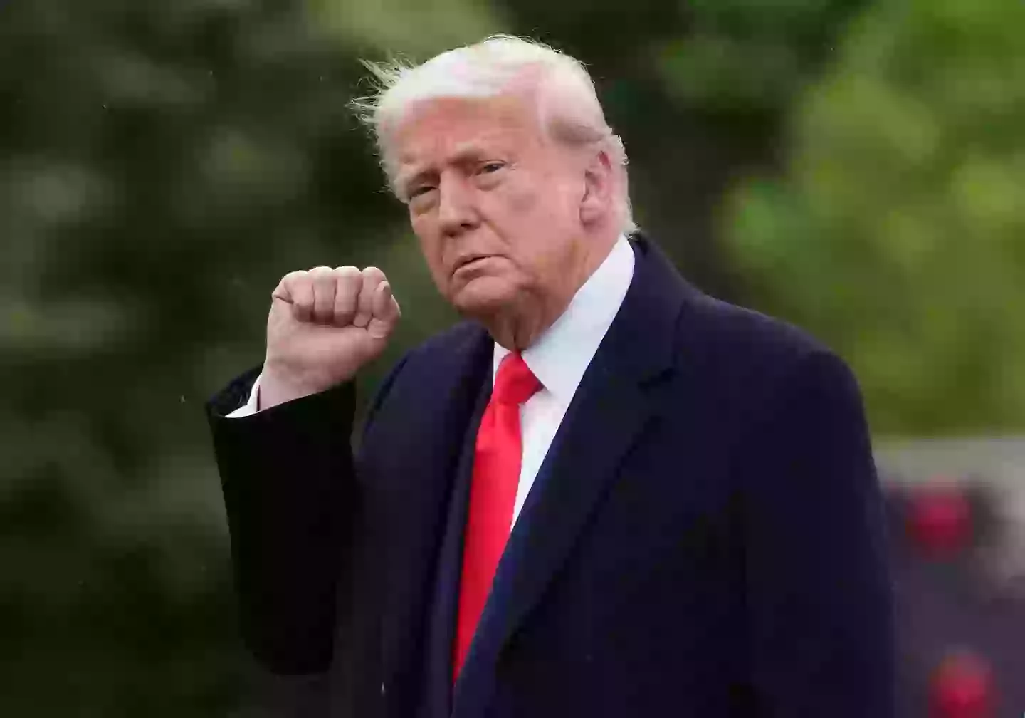 Donald Trump has previously hinted at a third term(Kevin Dietsch/Getty Images)