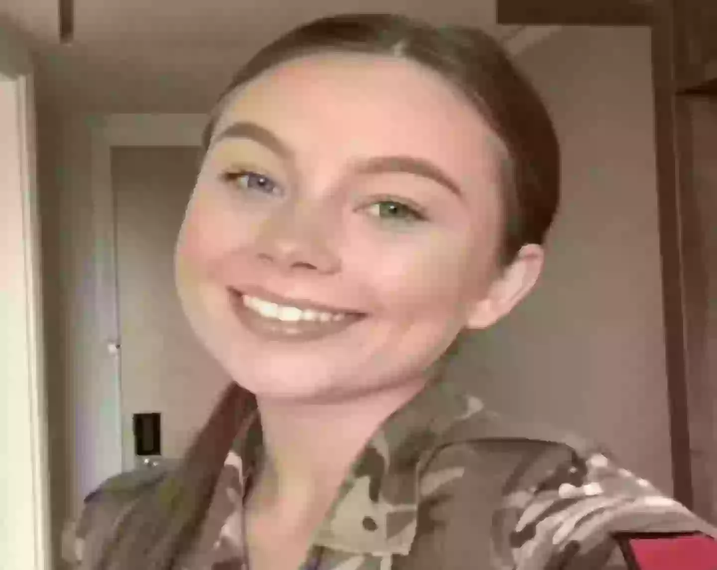 The former solider was just 19 (Family Handout)