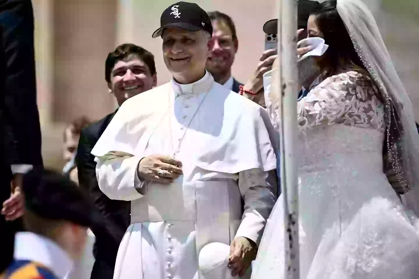 People online absolutely loved the outfit (Filippo MONTEFORTE / AFP) (Photo by FILIPPO MONTEFORTE/AFP via Getty Images)