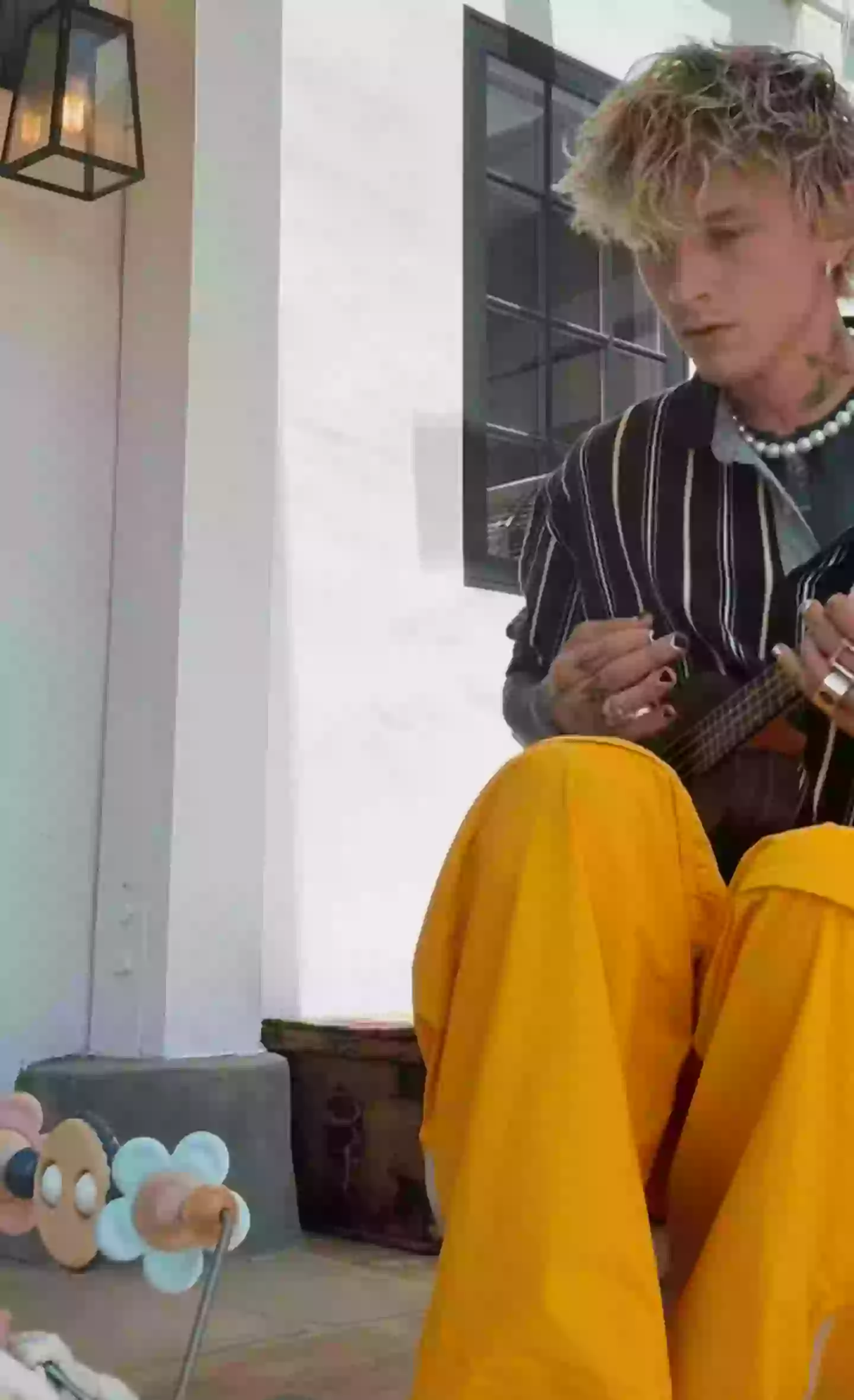 MGK revealed his daughter's name in a Instagrm post (Machine Gun Kelly/Instagram)