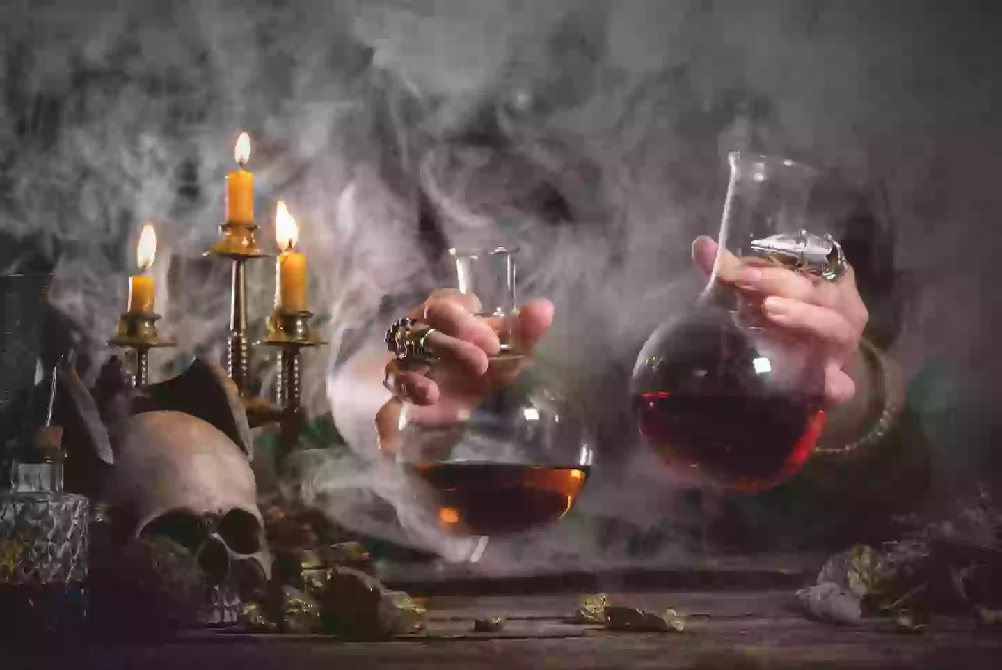 The witch said her magic is 'effective' though denied responsibility for Kirk's death (Getty Images)