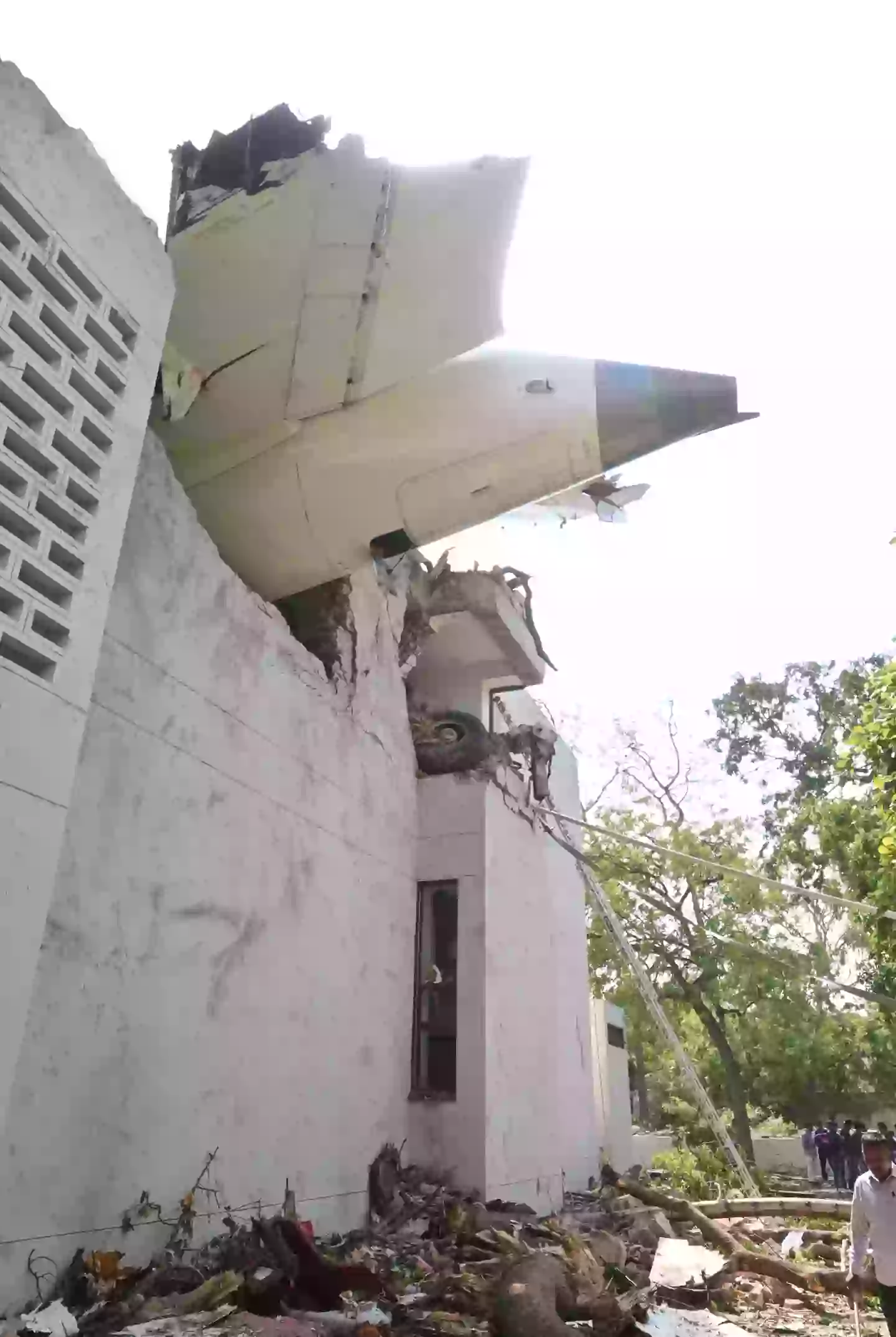 The plane crashed a short while after takeoff (Stringer/Anadolu via Getty Images)