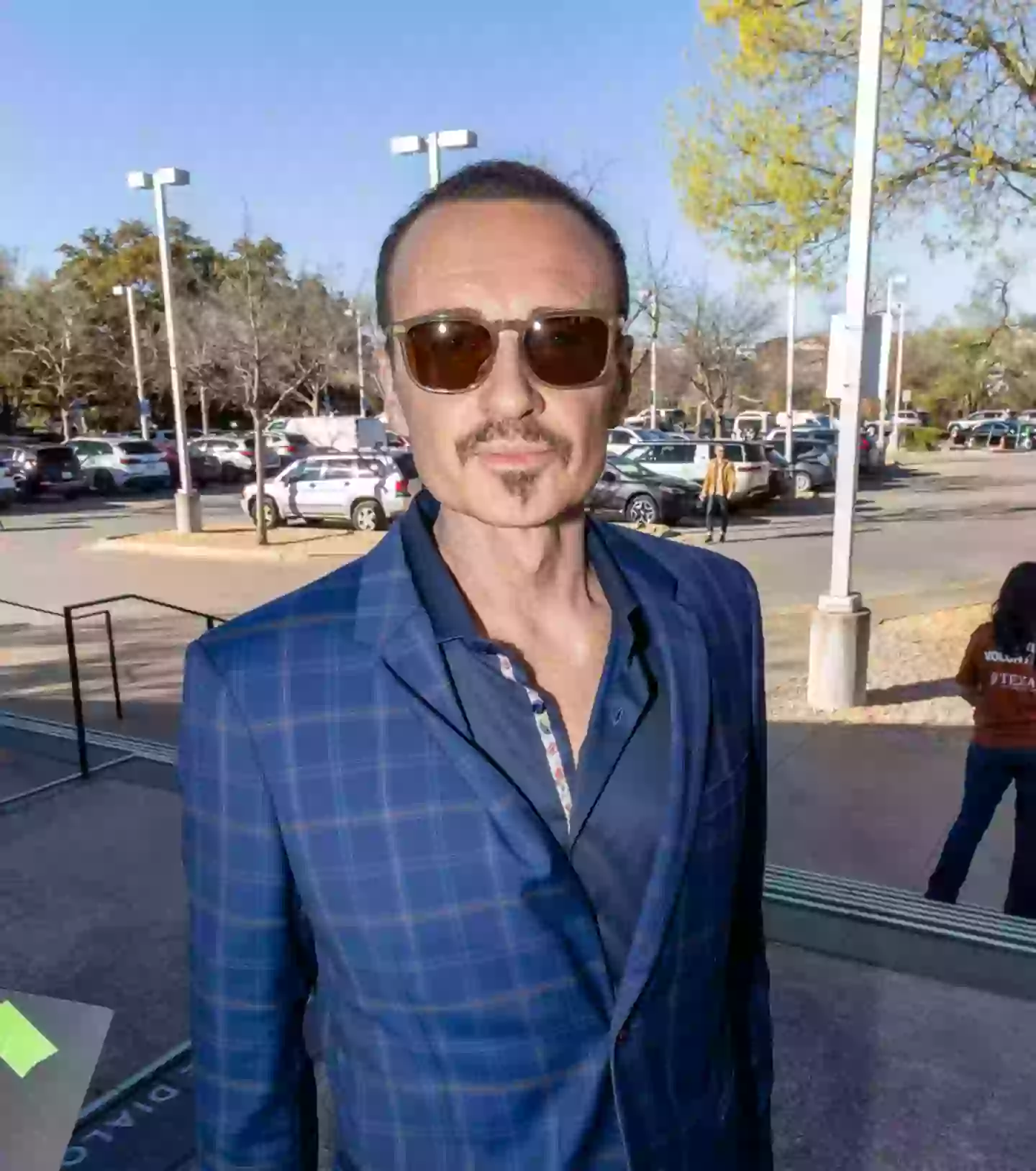 Julian at the screening of his film in March (Gary Miller/GC Images)