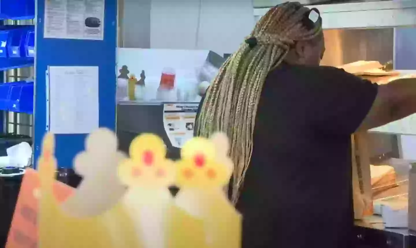 The employee claims she has since been fired (WACH Fox 57)